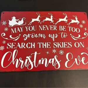 Red and White Rustic Christmas Decor